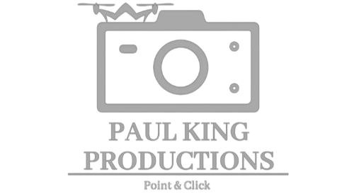 Company Logo showing a camera with a drone and a crown attached.